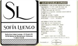 Cuña Queso de Oveja Curado