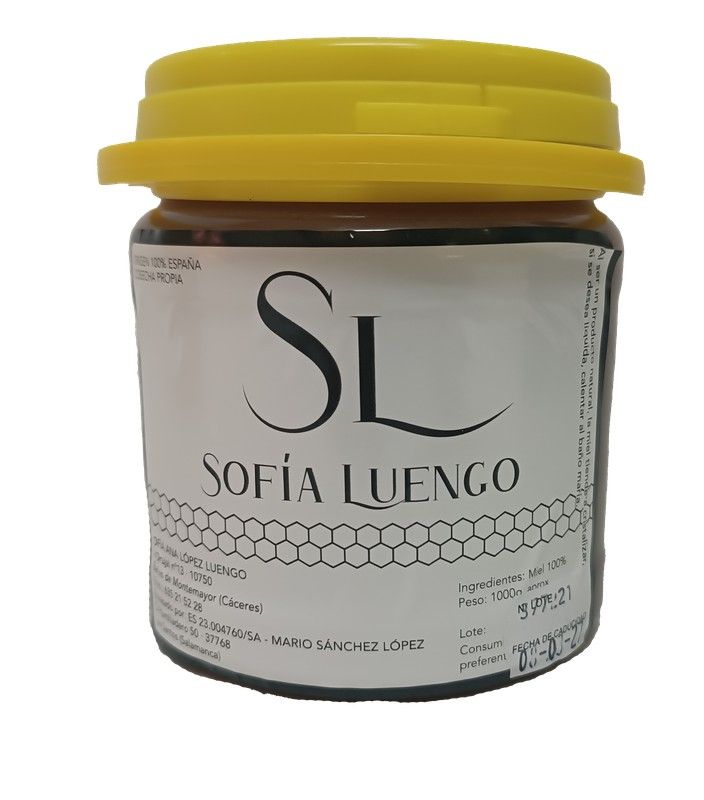 Miel de encina en garrafa de plástico 1 Kg