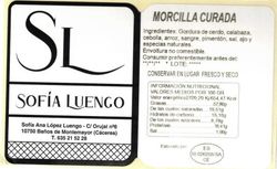 Morcilla de sangre curada Ibérica (300 - 350 gr)