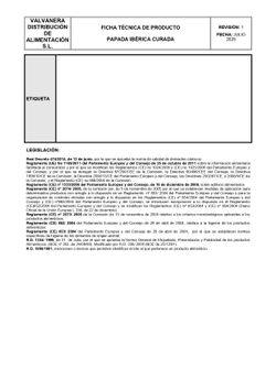 Papada curada (550-600 gr)