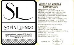 Queso mezcla cuña semicurado (500 - 600 gr)